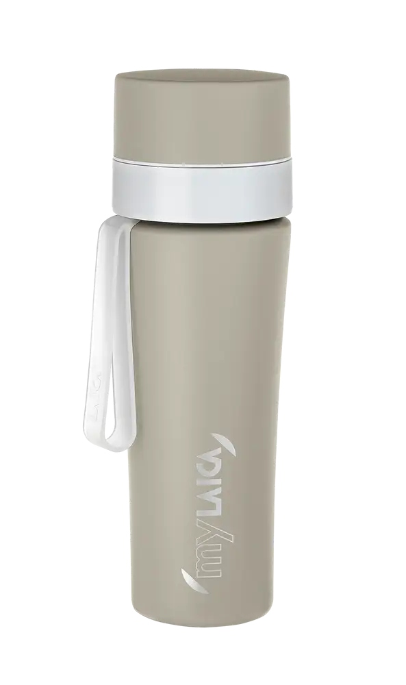 Butelka Filtrująca LAICA MyLAICA 550ml Stalowa Bidon Z Filtrem FAST DISK