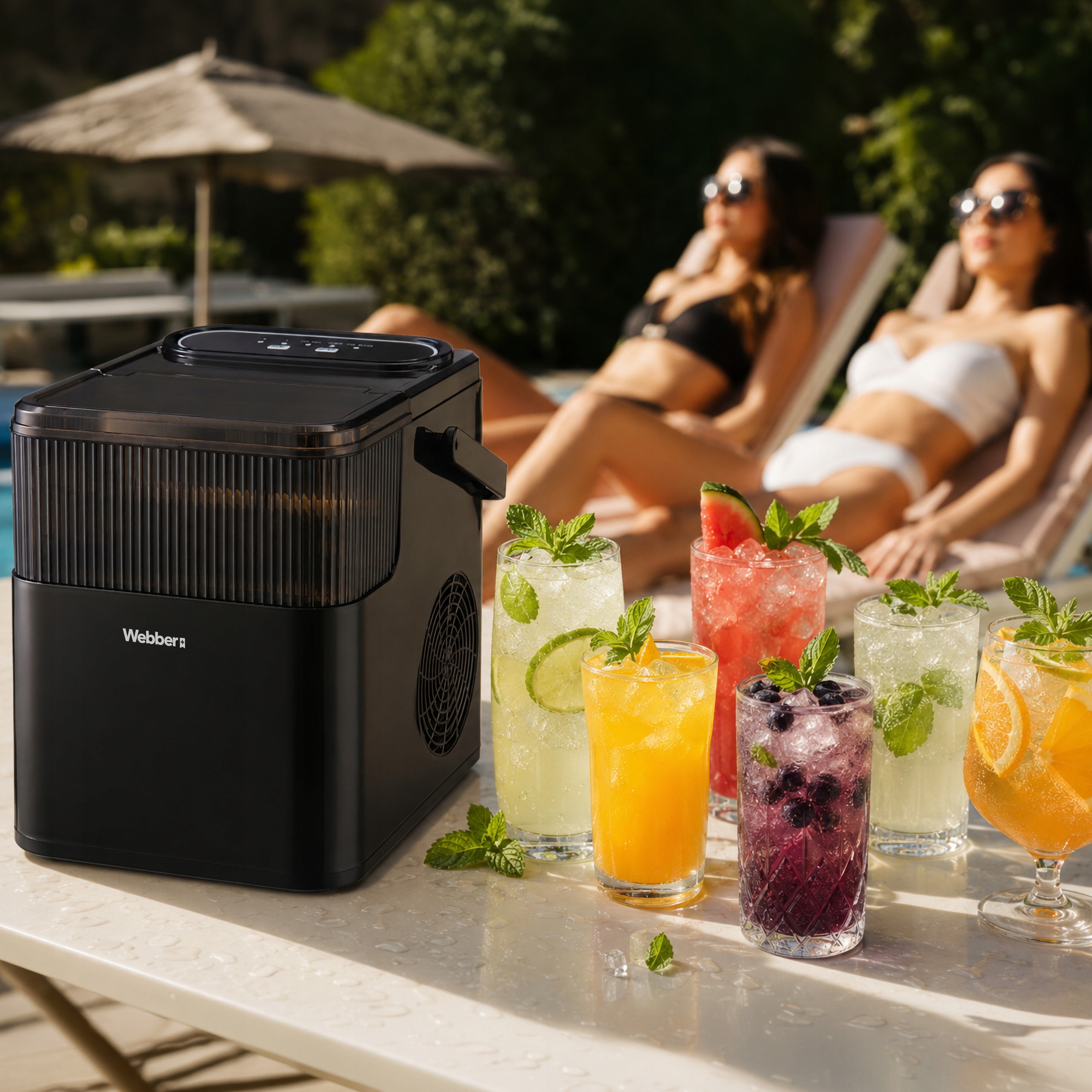 Kostkarka Do Lodu Ranua IM-001 Ice Master 12KG/24H 165W 2 - Czarna