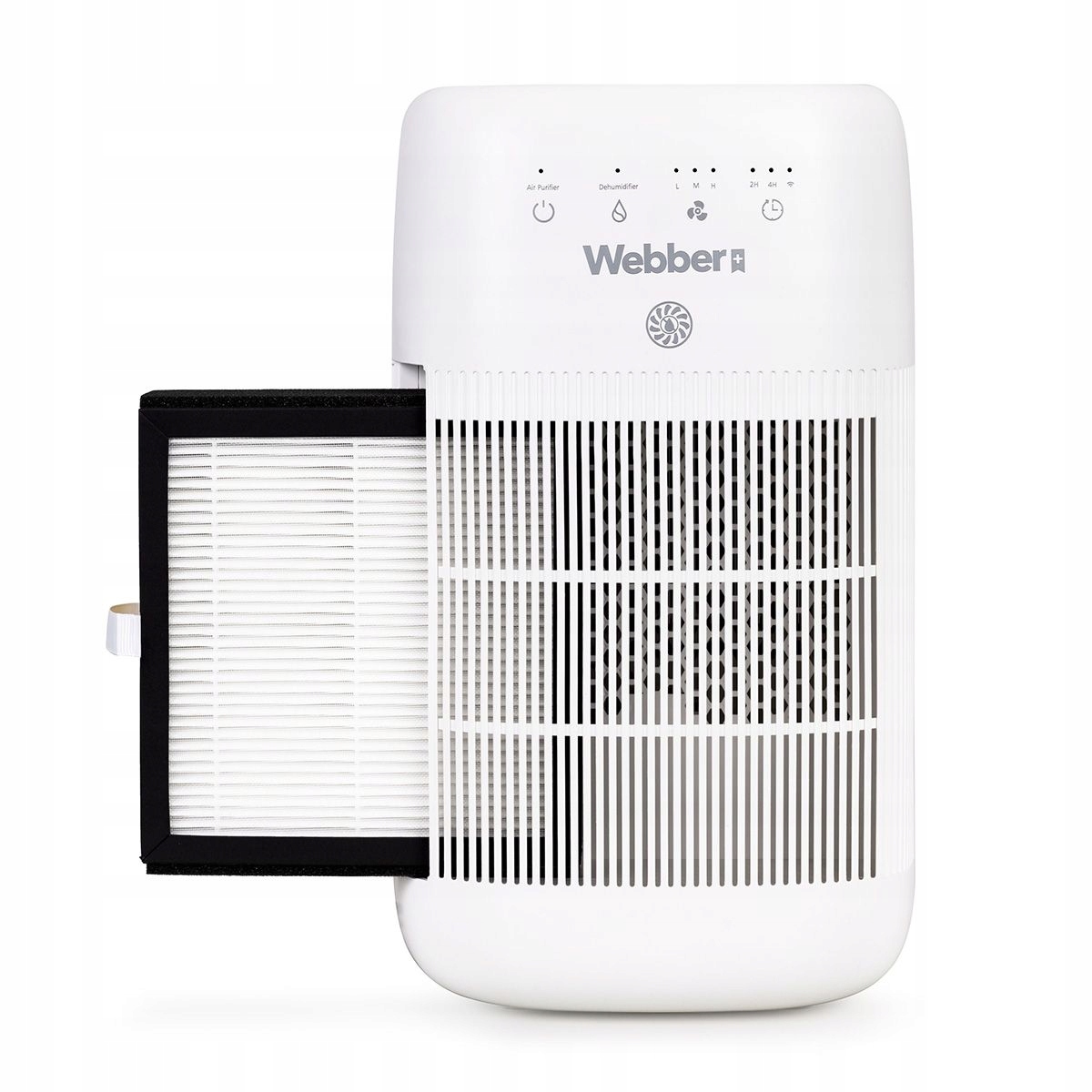 Osuszacz Powietrza DEQ10 Pochłaniacz WIFI Cichy HEPA LED 20m²