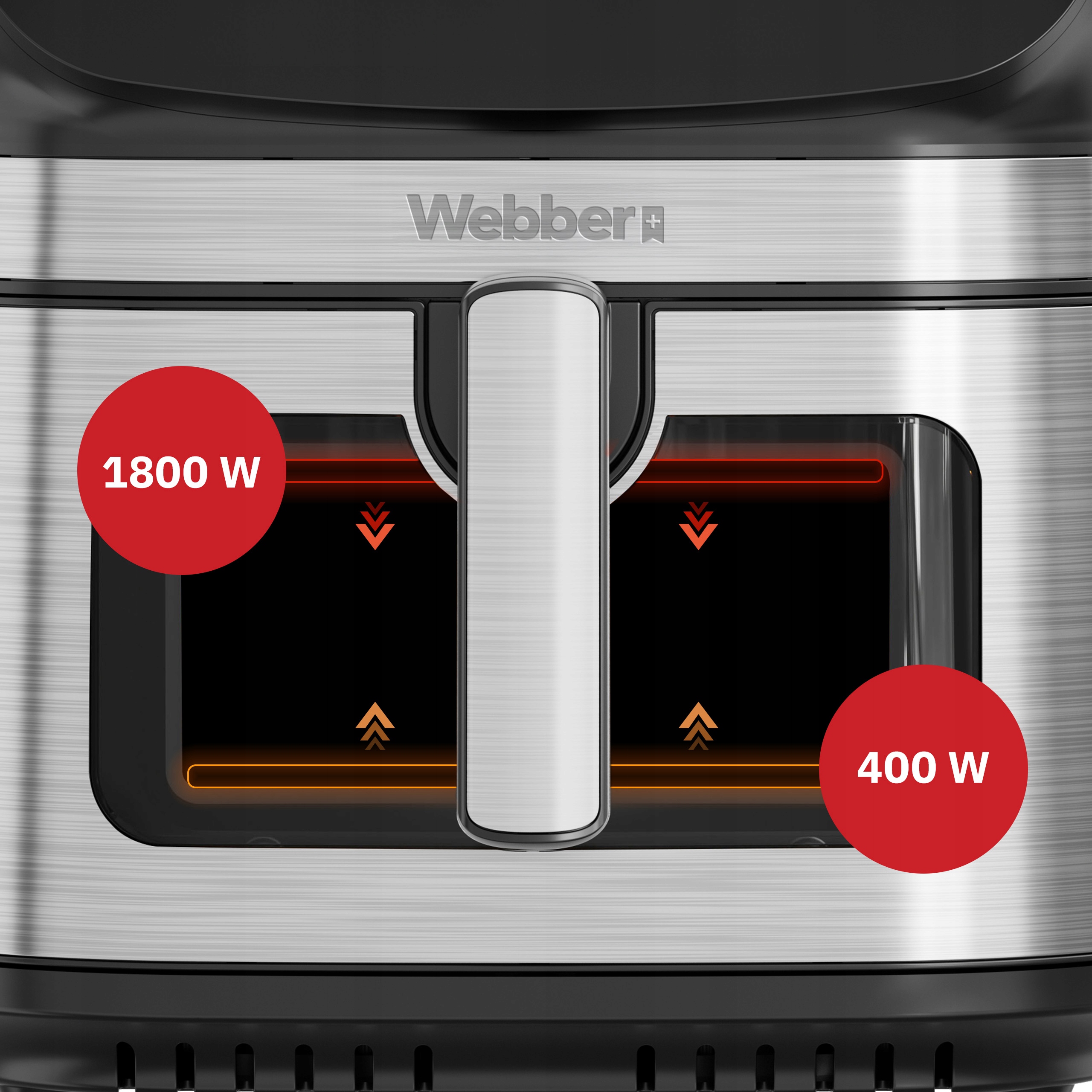 Frytkownica Beztłuszczowa Air Fryer 8,8l Nieprzywierająca 10 P 2200W