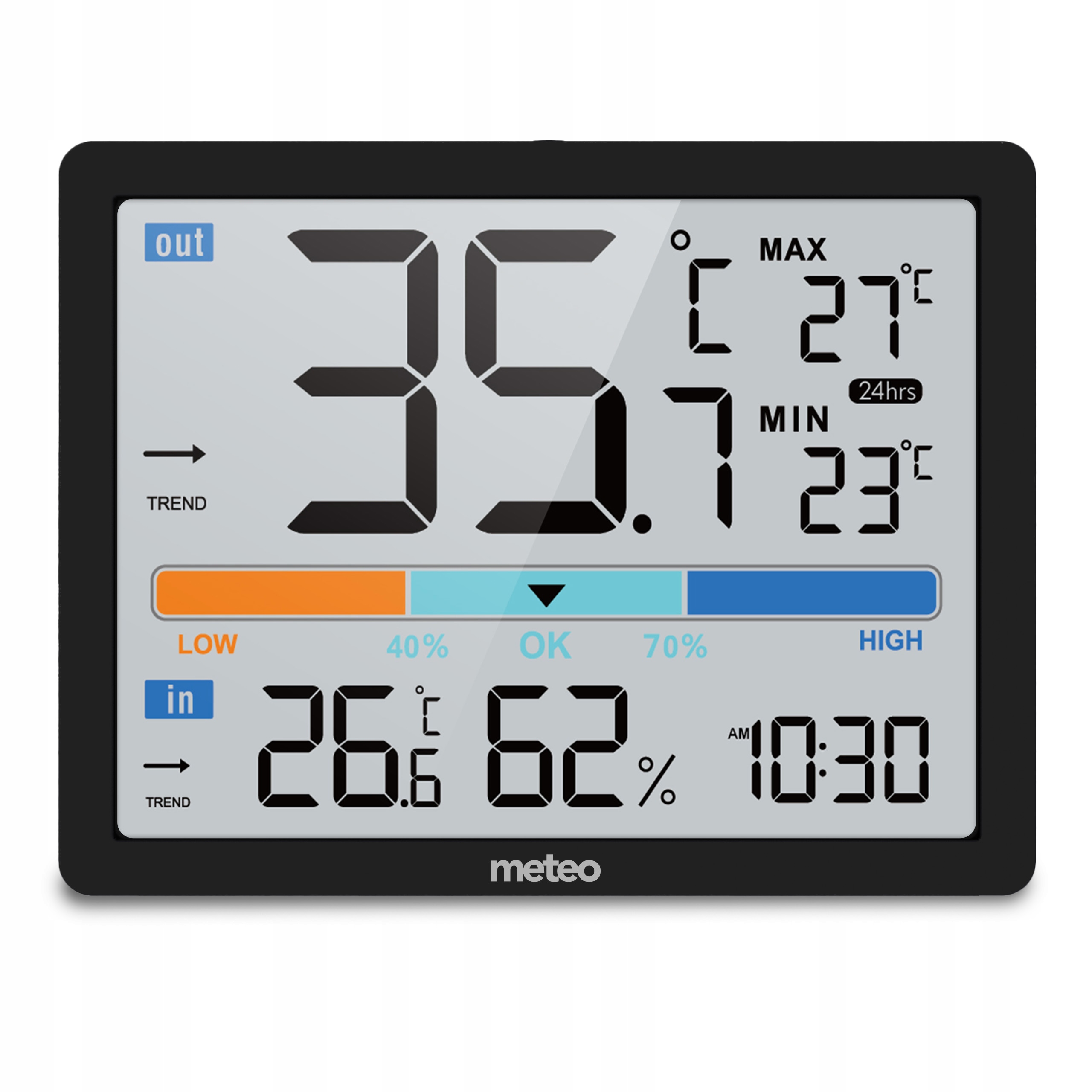 Stacja Pogodowa Cyfrowa Termometr METEO SP109C