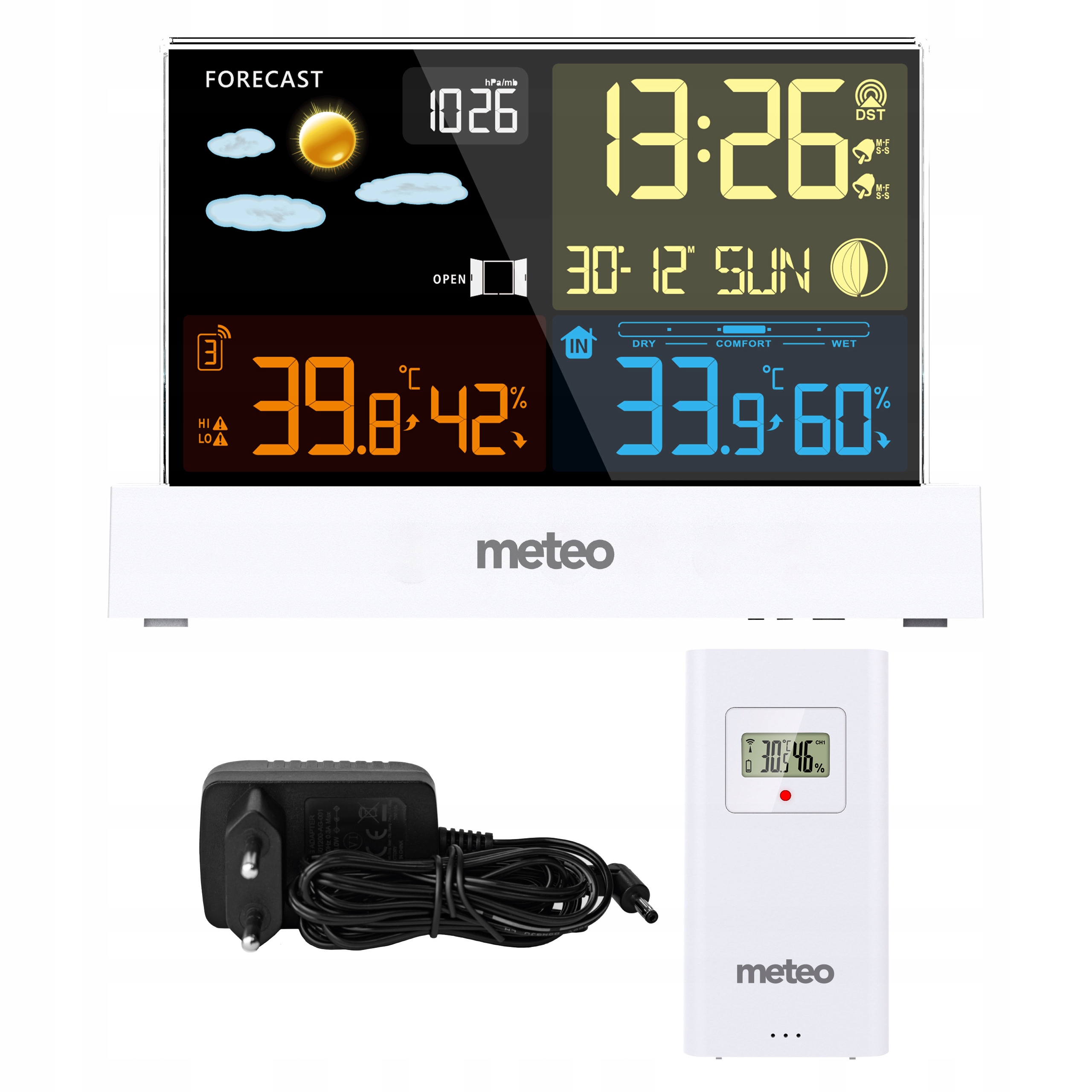 Stacja Pogodowa Z Dcf METEO SP110 B Pogodynka