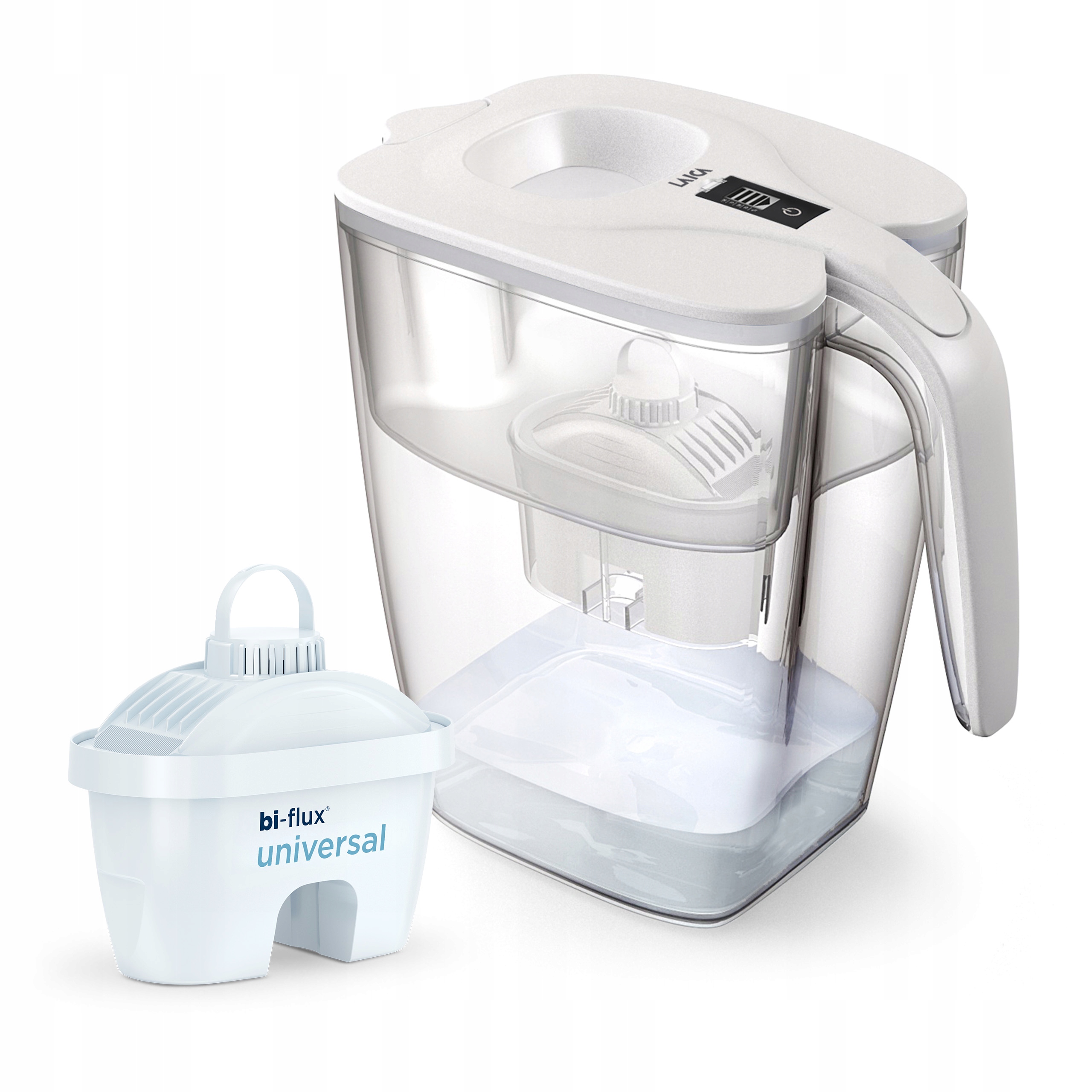 Dzbanek Filtrujący LAICA BIG Milano 3,7l Filtr Bi-Flux Do Filtrowania Wody