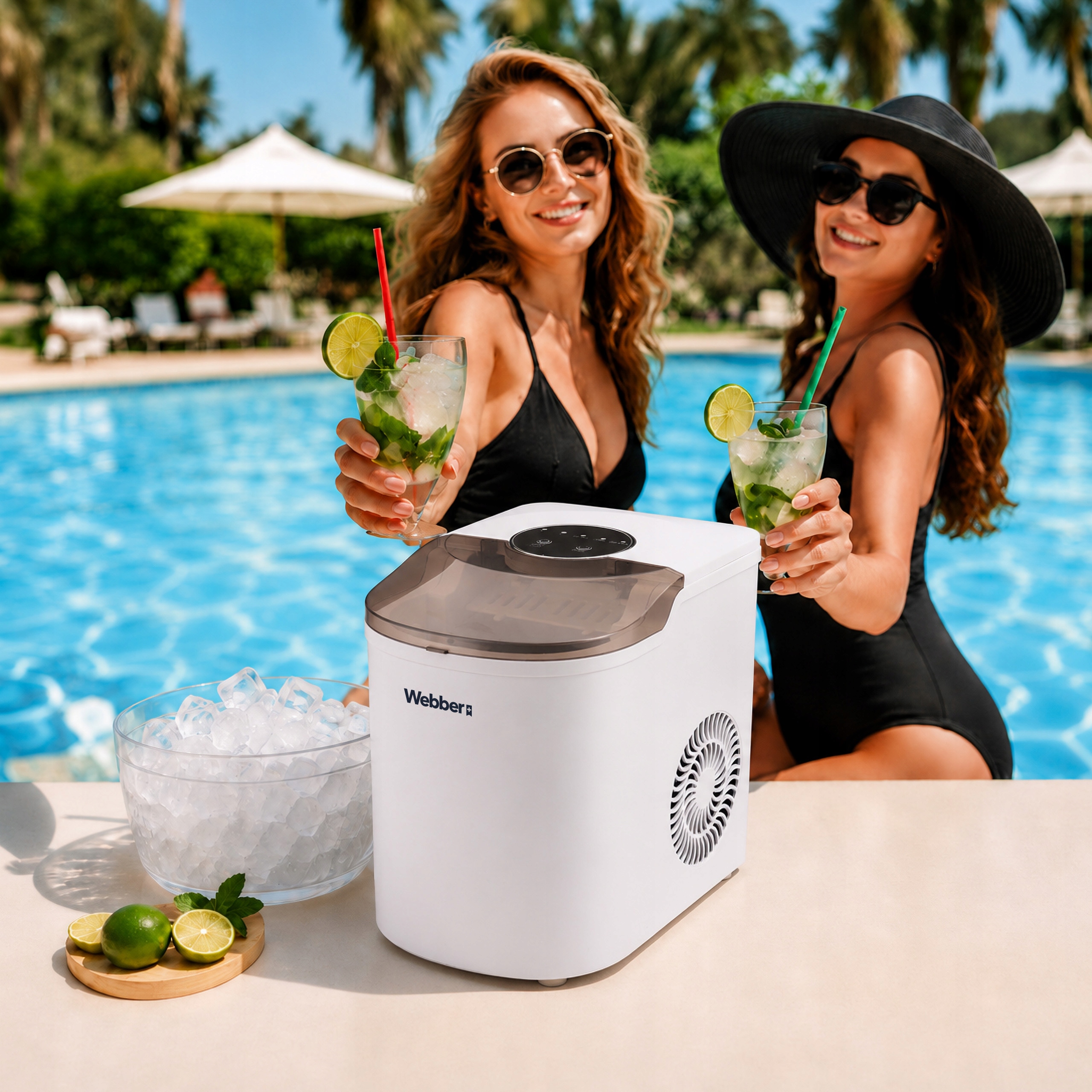 Kostkarka Do Lodu Kemi Ice Master 10KG/24H 165W 7 Kostek 2 Rozmiary