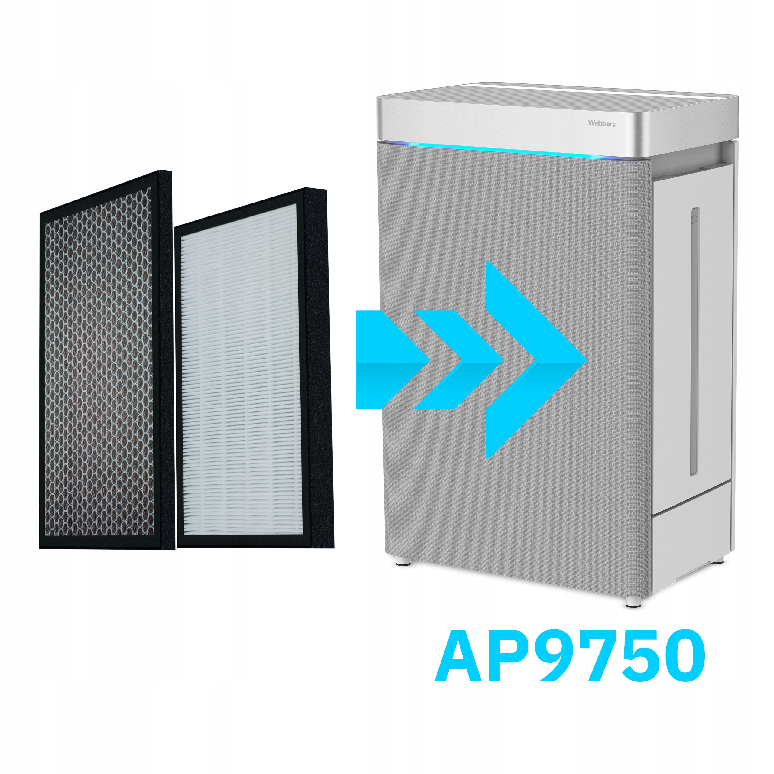 Fiiltr Do Oczyszczacza Powietrza Nawilżacza AP9750 SMART HEPA 13 PRO