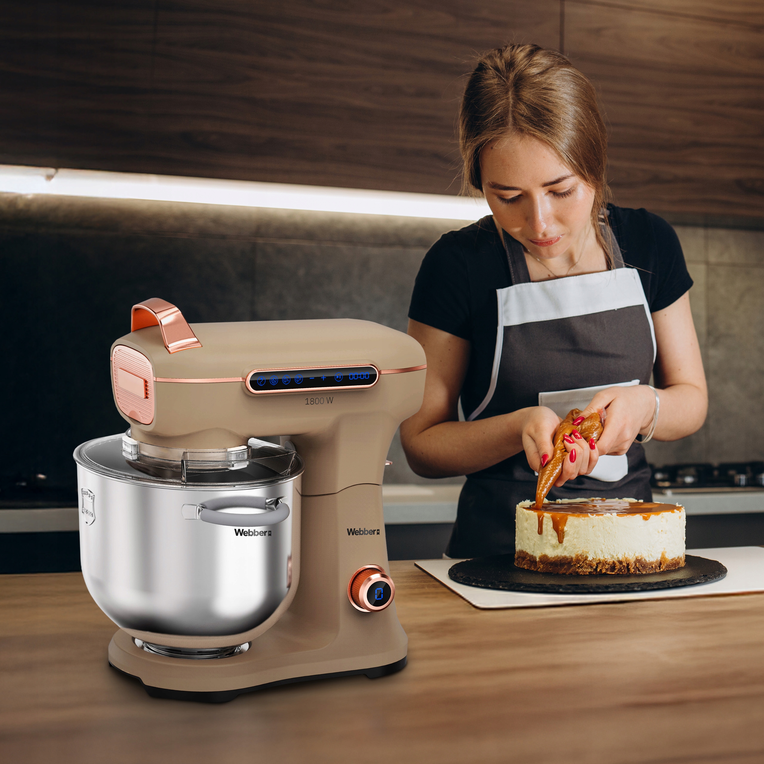 Robot Kuchenny Planetarny XEF900 1800W Misa 7l Mikser Wielofunkcyjny