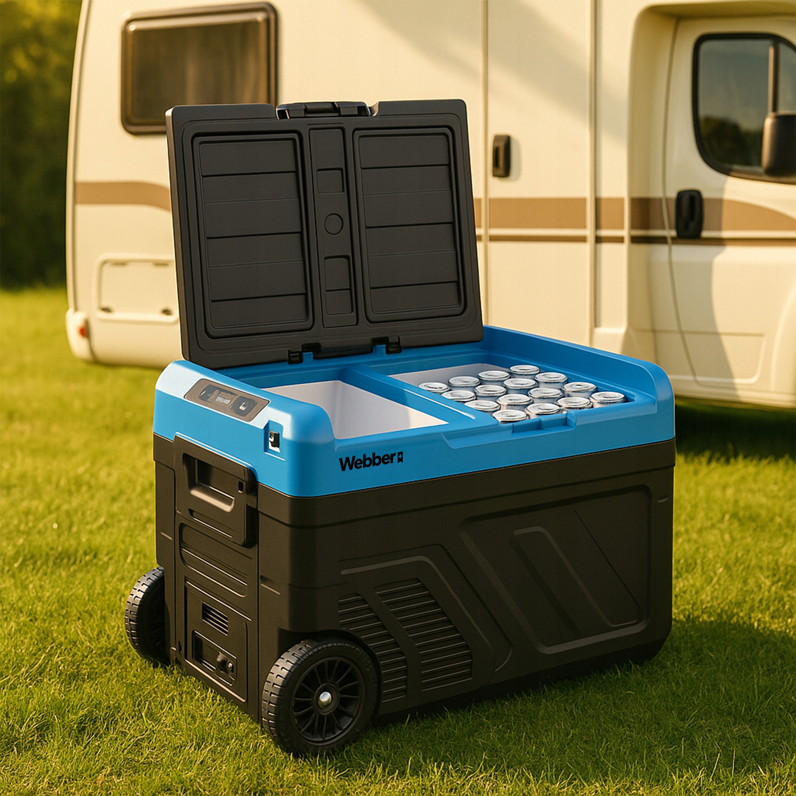 Lodówka Kompresorowa Zamrażarka Turystyczna Samochodowa 12V/230V 40l Smart