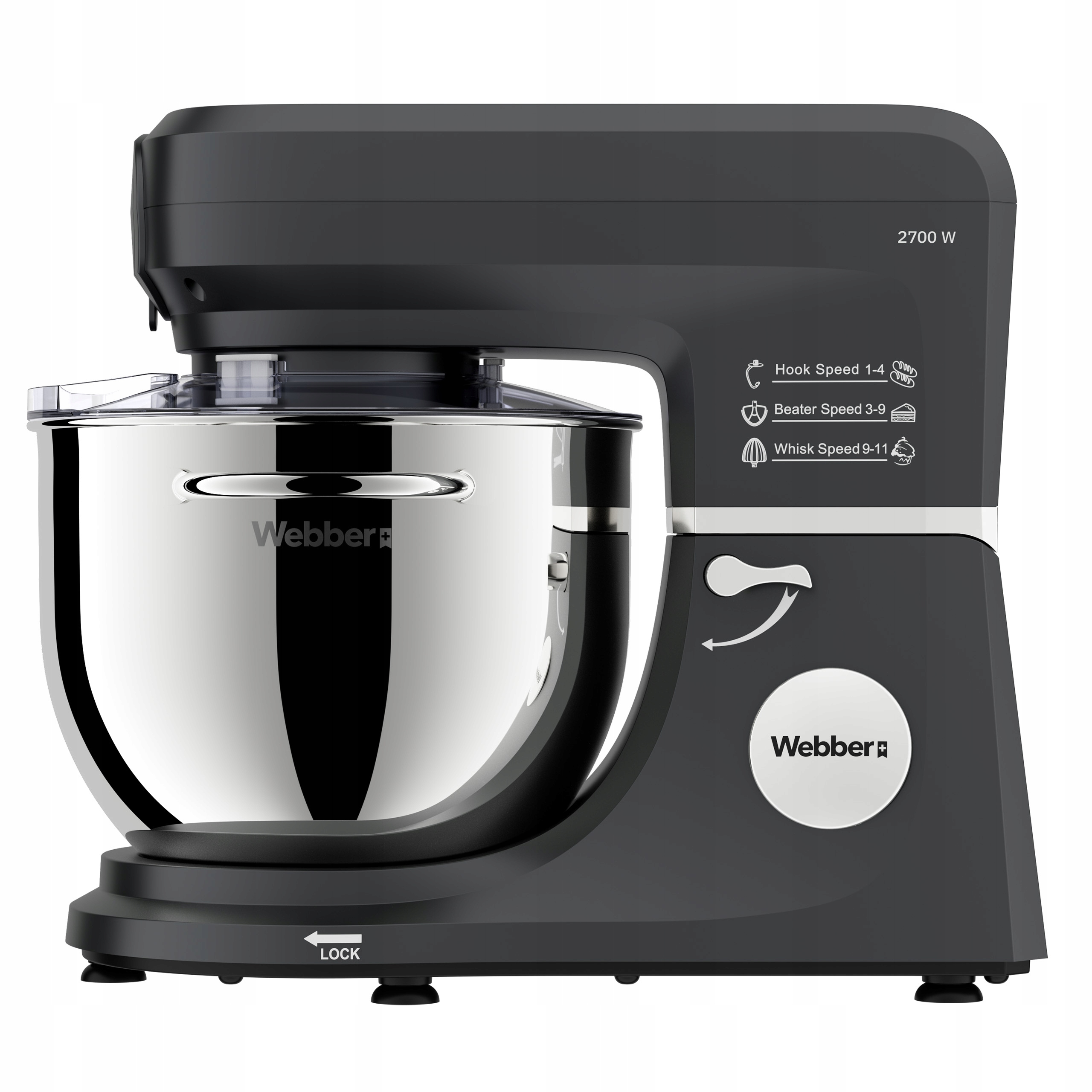 Robot Kuchenny Planetarny SM17 2700W Misa 7l Mikser Wielofunkcyjny