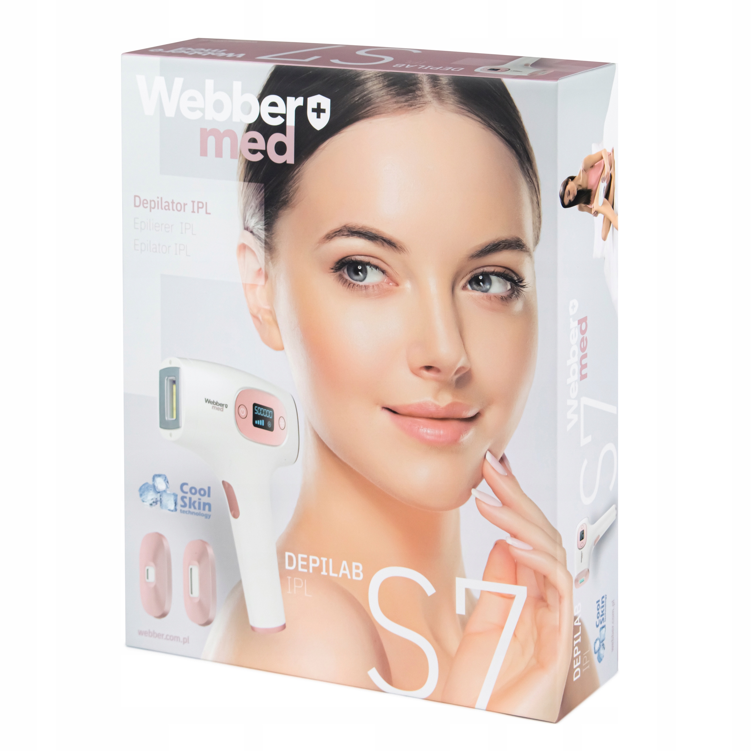 Depilator Ipl Do Włosów Ciała Laserowy Bikini Nóg Bezbolesny Ipl S 7