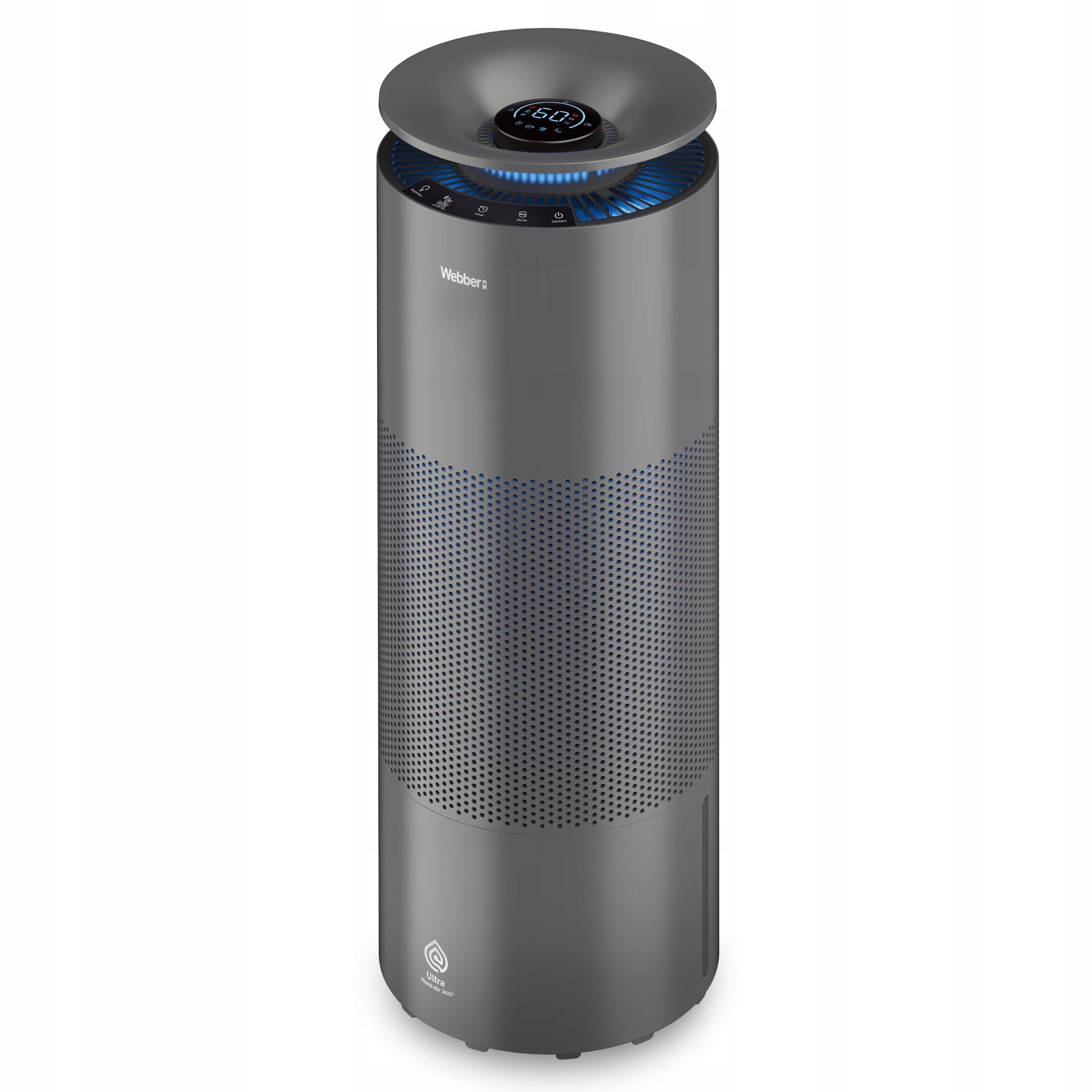 Nawilżacz Ewaporacyjny EH9004 TAUPE UV-C WIFI ULTRA-HUMI AIR 360° 8l