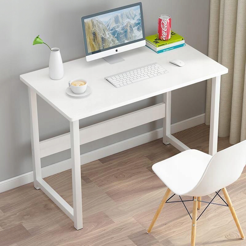 BIURKO KOMPUTEROWE BIAŁE STOLIK POD LAPTOP KOMPUTER STYL SKANDYNAWSKI