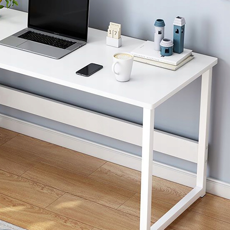 BIURKO KOMPUTEROWE BIAŁE STOLIK POD LAPTOP KOMPUTER STYL SKANDYNAWSKI