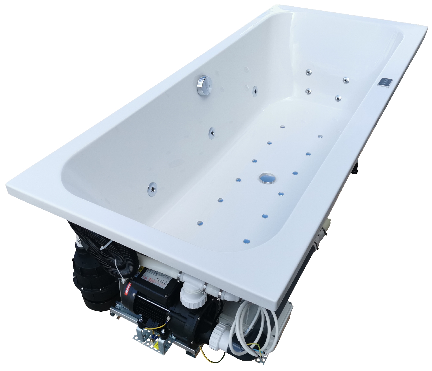 Wanna z hydromasażem prostokątna VESSA DUO 180x80 jacuzzi spa Polska