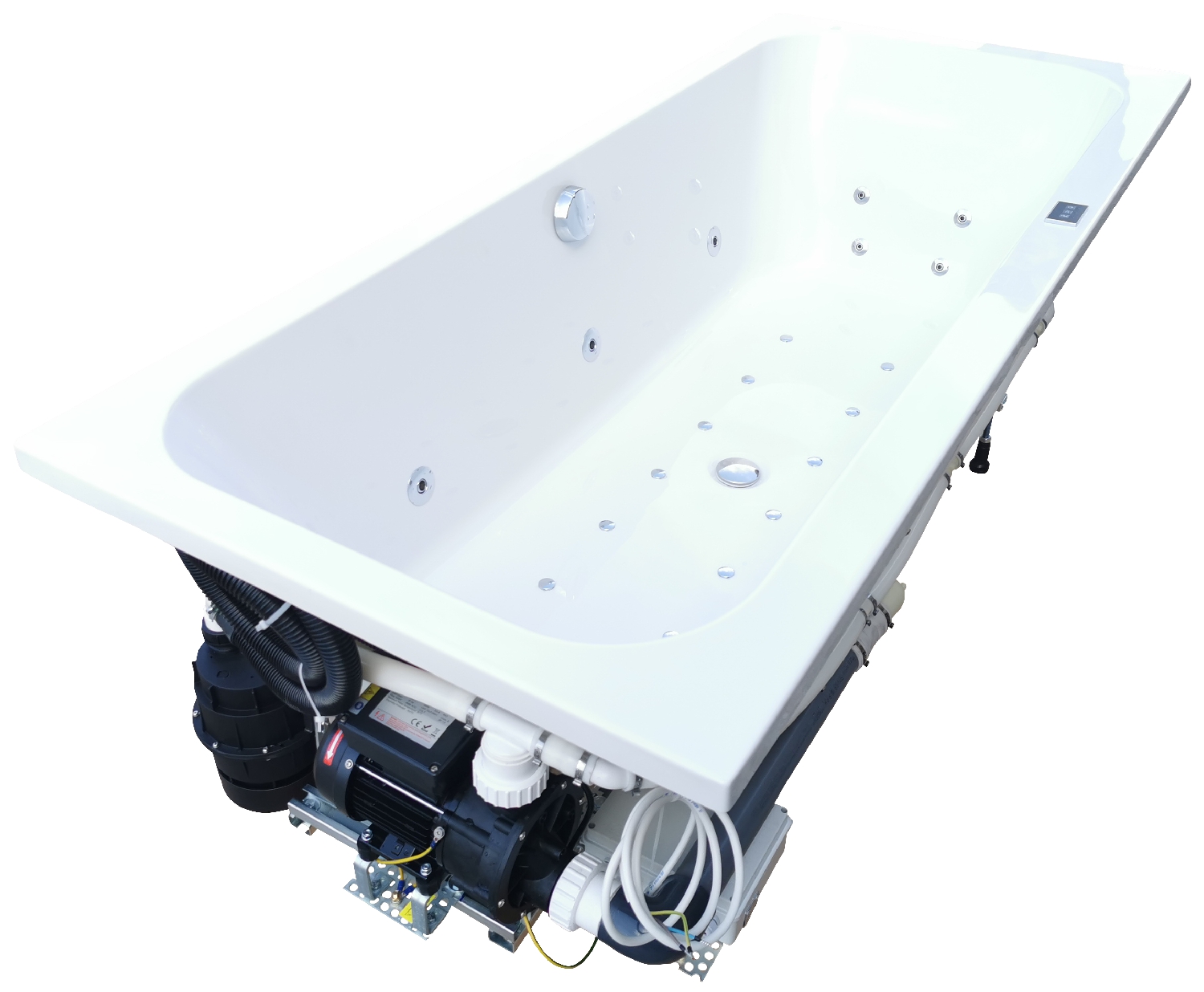 Wanna z hydromasażem prostokątna VESSA DUO 180x80 jacuzzi spa Polska