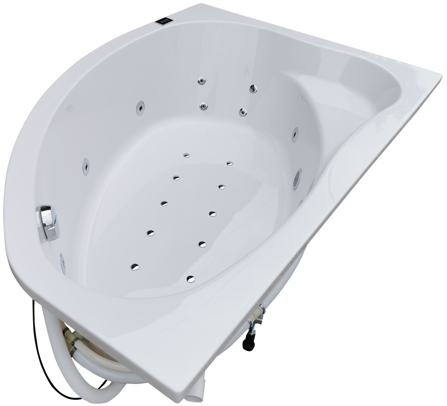 Narożna wanna spa z hydromasażem 145x95 lewa prawa jacuzzzi Polska