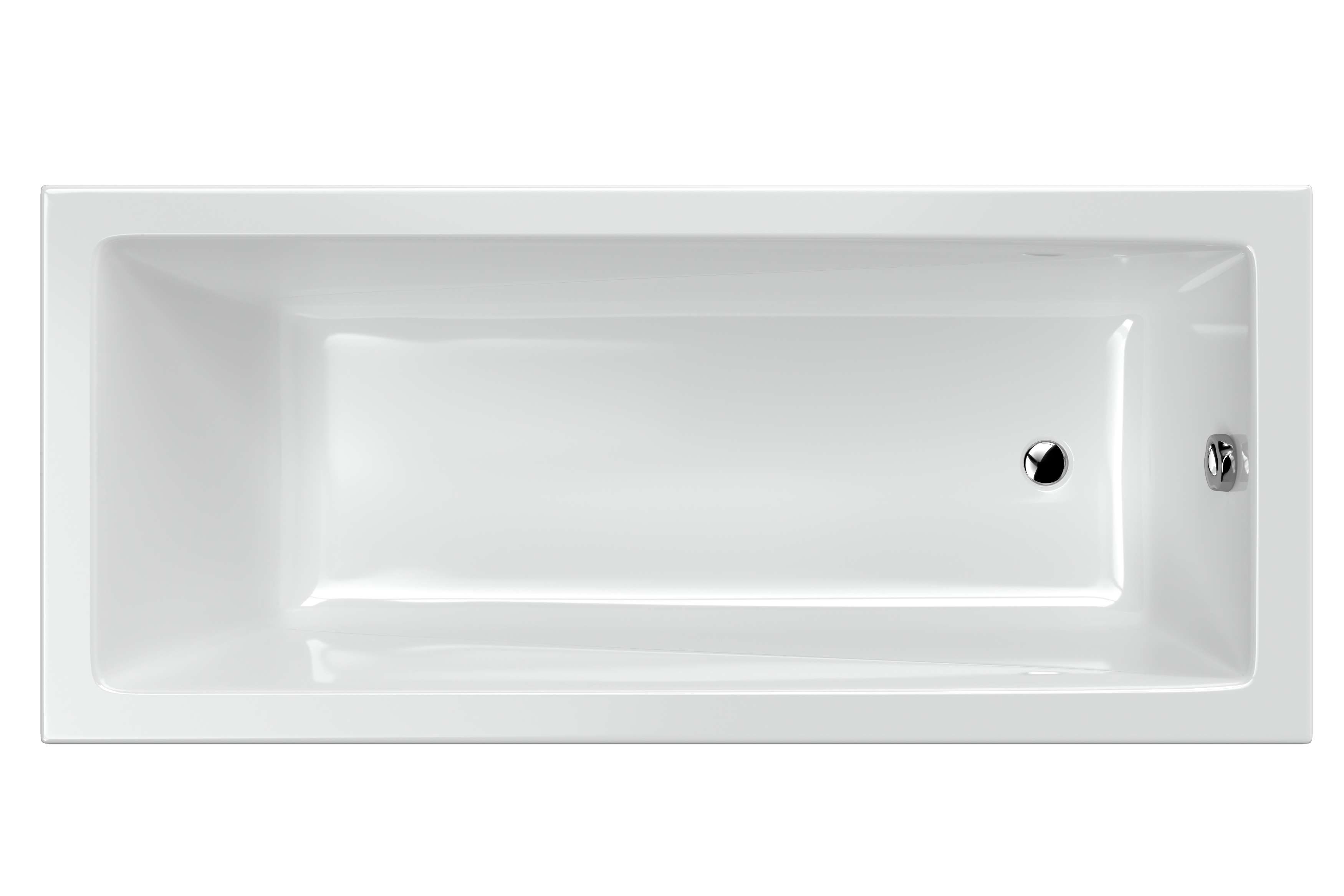 Wanna prostokątna Polska akrylowa 130x70 cm +nogi