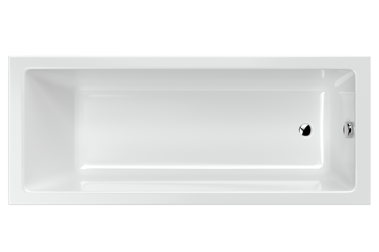 Polska Wanna prostokątna akrylowa 170x70 cm + nogi