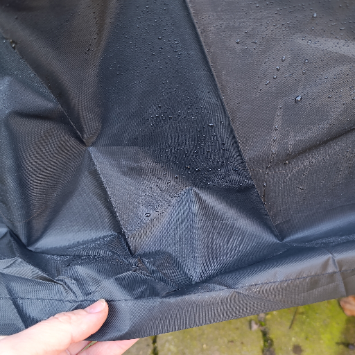 pokrowiec oslona na zbiornik mauzer ibc 1000l simplo widok z przodu