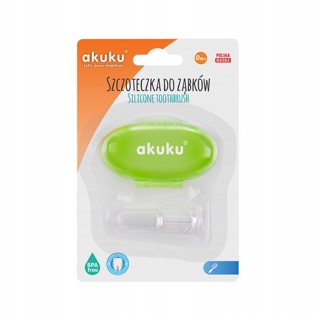 akuku-szczoteczka-na-palec-zielona-w-zestawie-etui