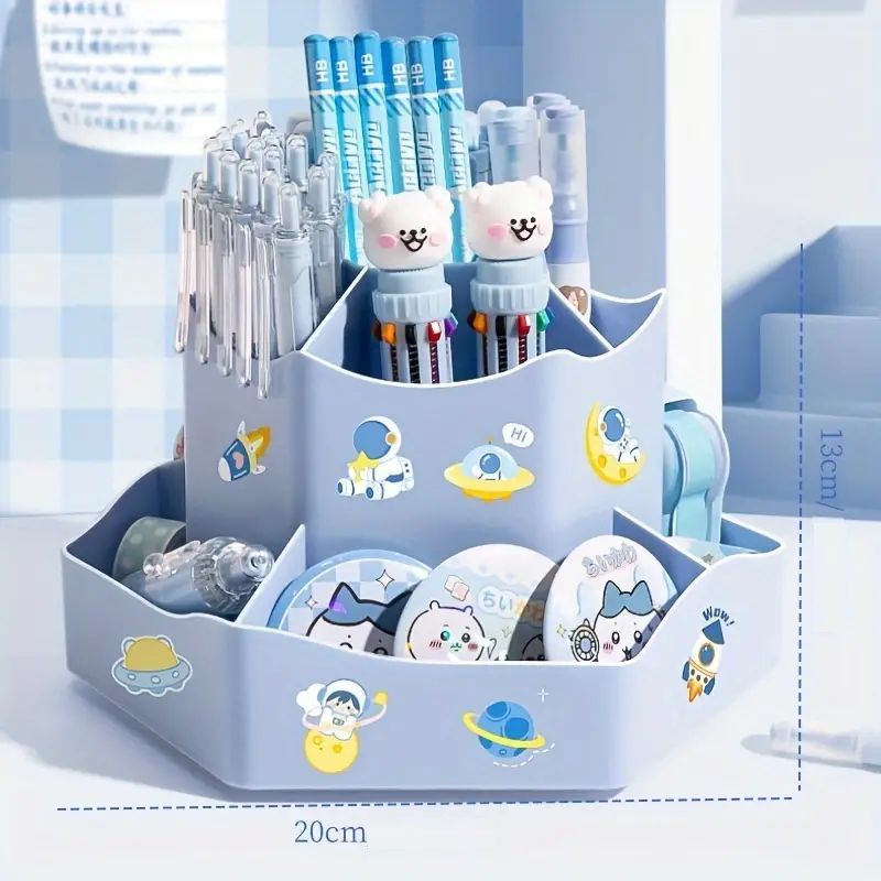 organizer-simplo-niebieski-na-kredki-i-kosmetyki-z-przegrodami