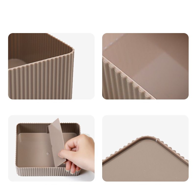 organizer biały M plastik wymiary 15-4x12x5-5 cm wyjmowana przekładka 7-7 cm
