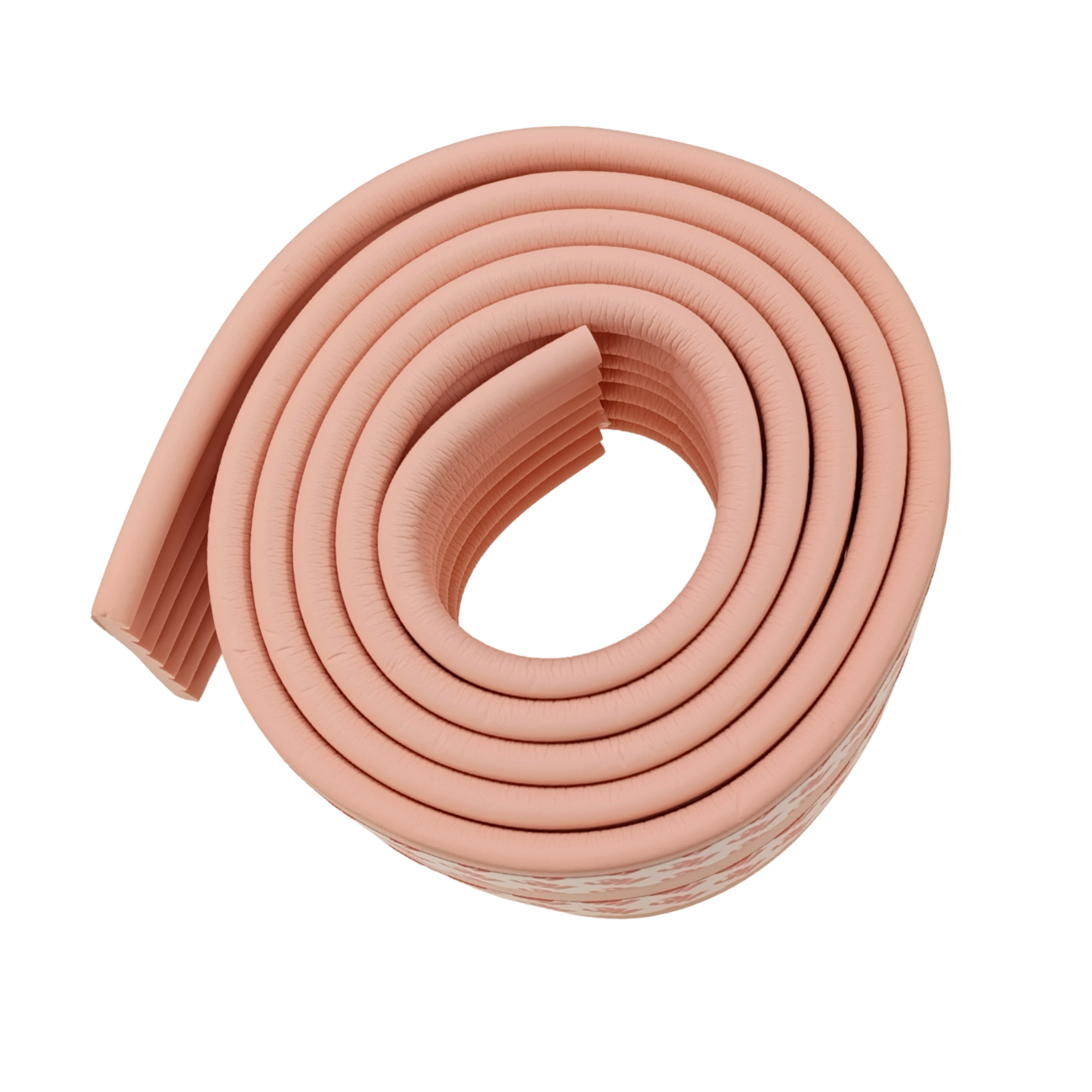 taśma ochronna do krawędzi mebli szeroka pianka NBR jasny róż zabezpieczenie dziecka 5903068130793