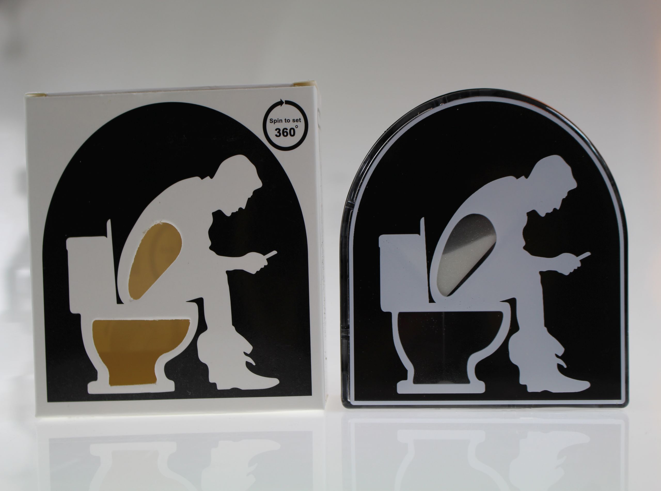 Toilet Timer – zestaw zdjęć produktowych