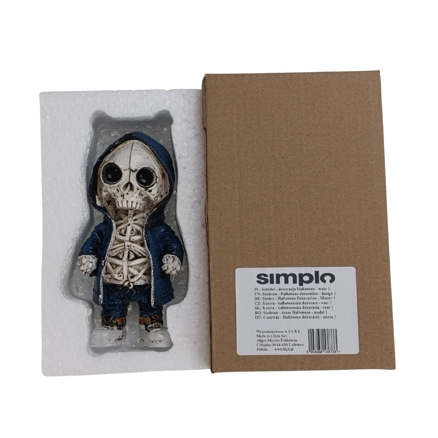 Szkieletor Halloween figurka ujęcie 11