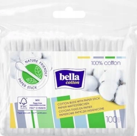 papierowy trzpien patyczki higieniczne bella cotton ekologiczne