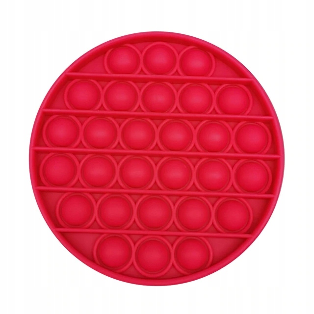 pop it koło malinowy zabawka sensoryczna antystres push bubble 5904044998260