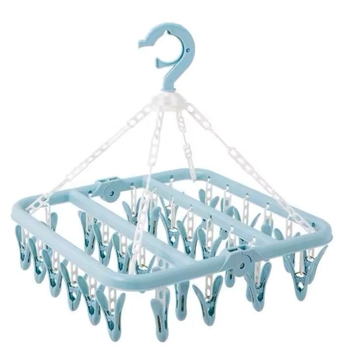 mini-suszarka-do-bielizny-32-klamerki-niebieska-simplo-5903039743083