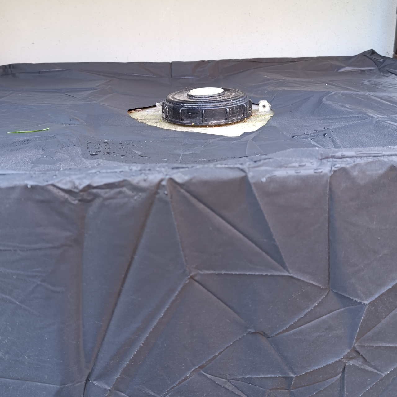 pokrowiec na zbiornik mauzer ibc 1000l simplo otwor na wieko