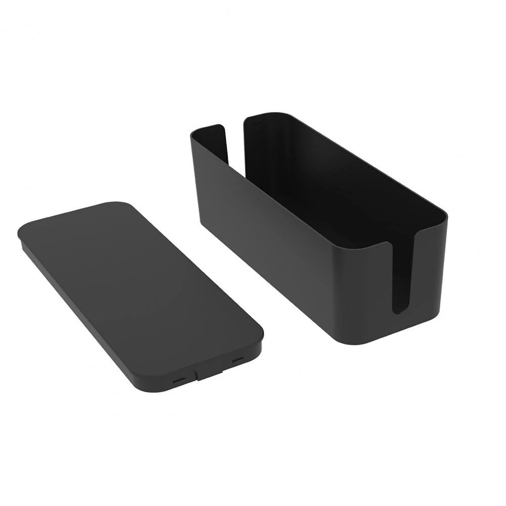 pojemnik na kable z pokrywą organizer listwy 40x15,5x13,5 cm