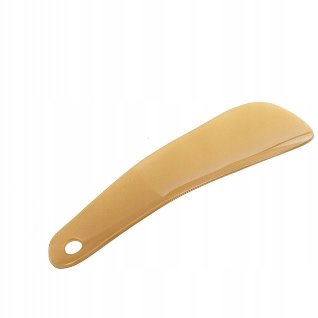 łyżka do butów złota krótka 16,5 cm podreczna ean 5903068134401