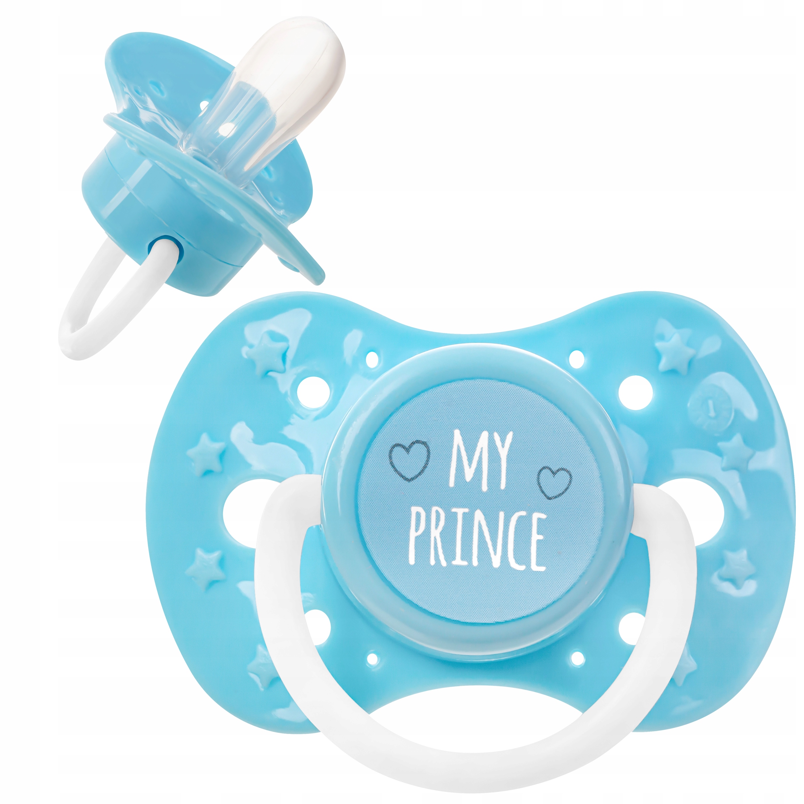 smoczek uspokajający silikon 0-6 miesięcy bez BPA otwory wentylacyjne 5907644005864