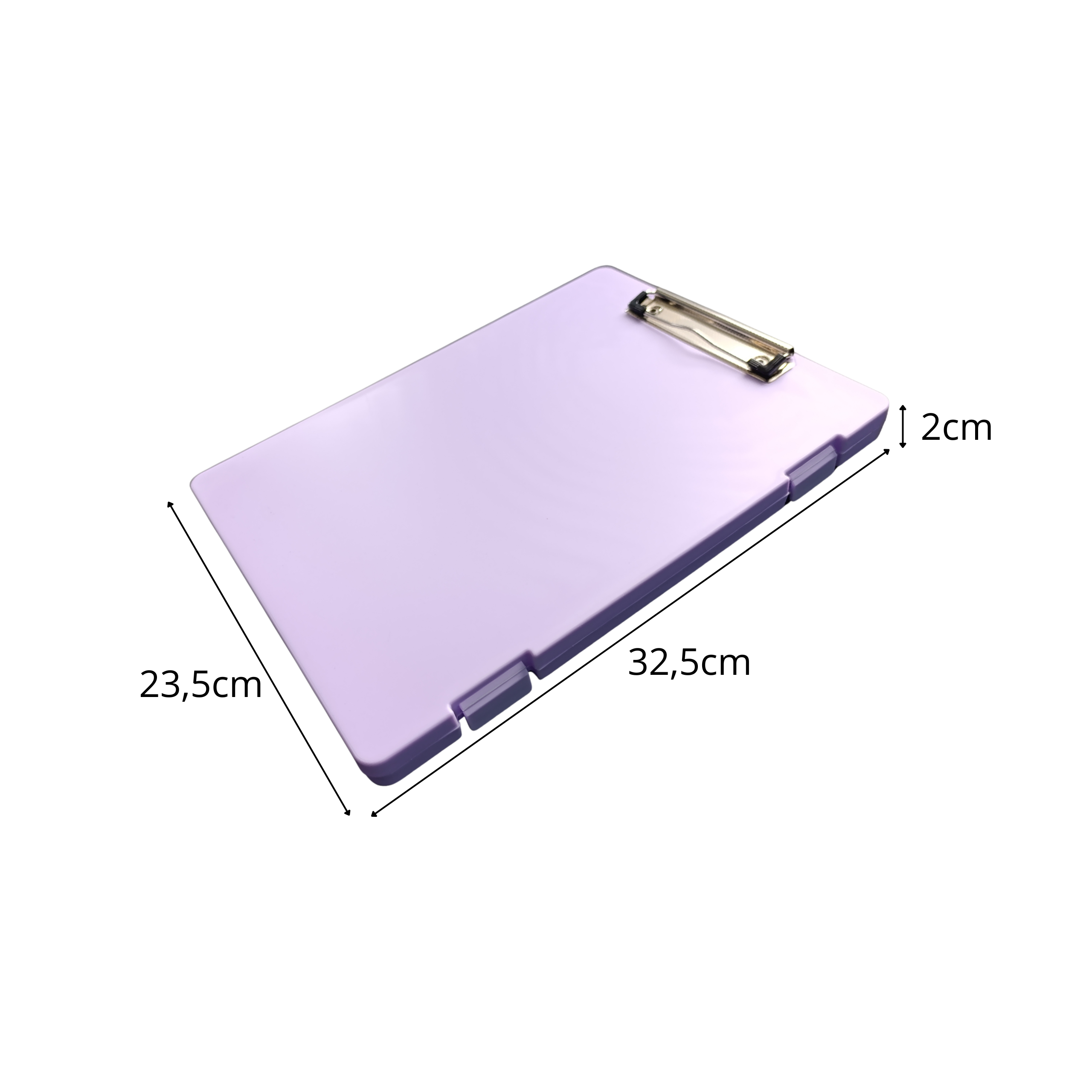 fioletowa teczka clipboard A4 simplo wymiary 32,5 x 23,5 x 2 cm 5903068132209