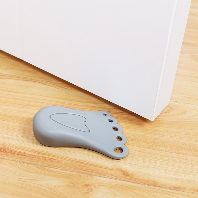 stoper do drzwi klin z gumy chroni podłogę przed zarysowaniami