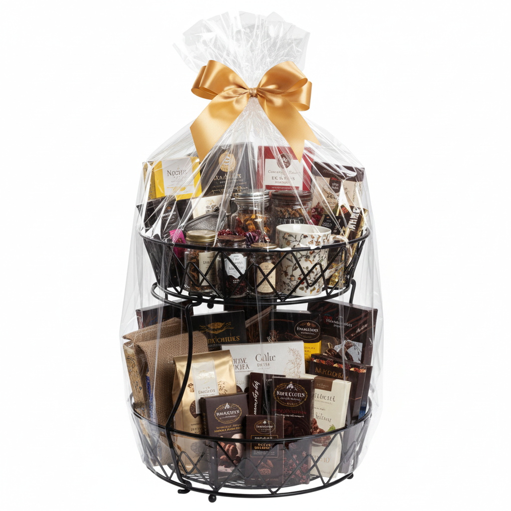 kosz-na-owoce-metalowy-dwupoziomowy-czarny-simplo-zblizenie