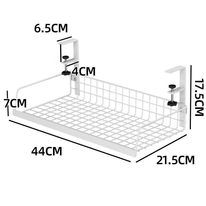 specyfikacja półka na kable pod biurko simplo wymiary 44x12,5x17,5 cm