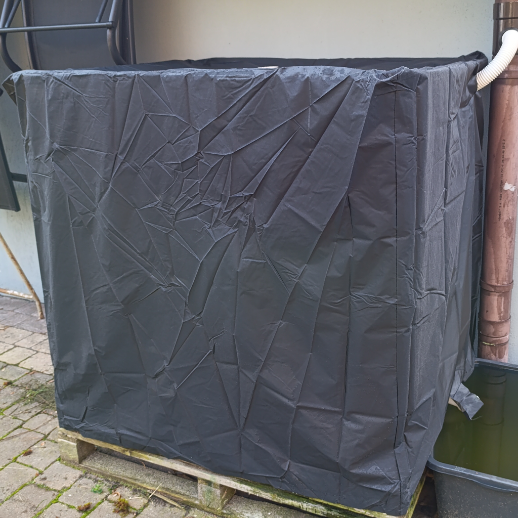 pokrowiec na zbiornik mauzer ibc 1000l simplo tkanina oxford wodoodporna