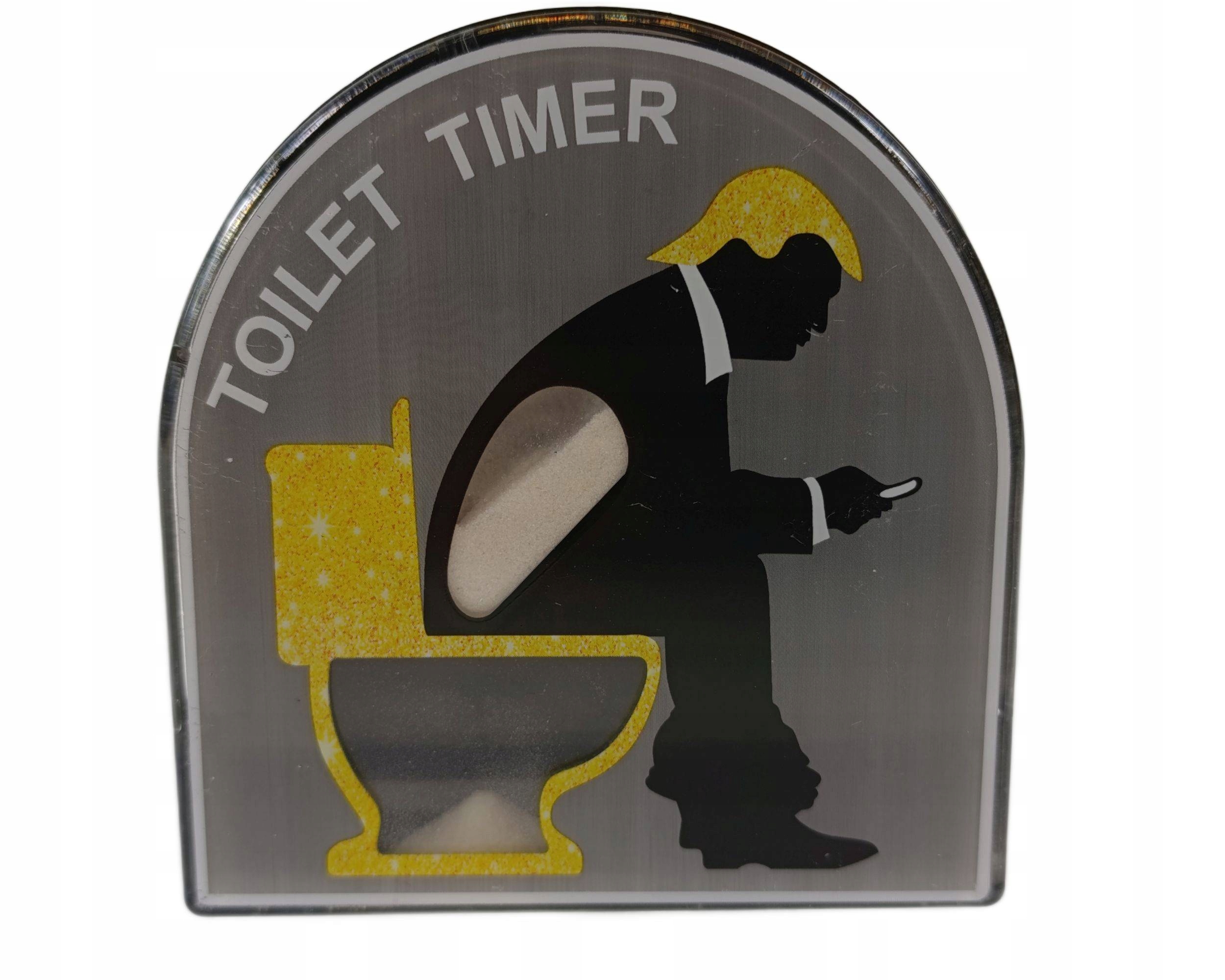 Klepsydra do toalety Toilet Timer simplo – motyw złotowłosy mężczyzna