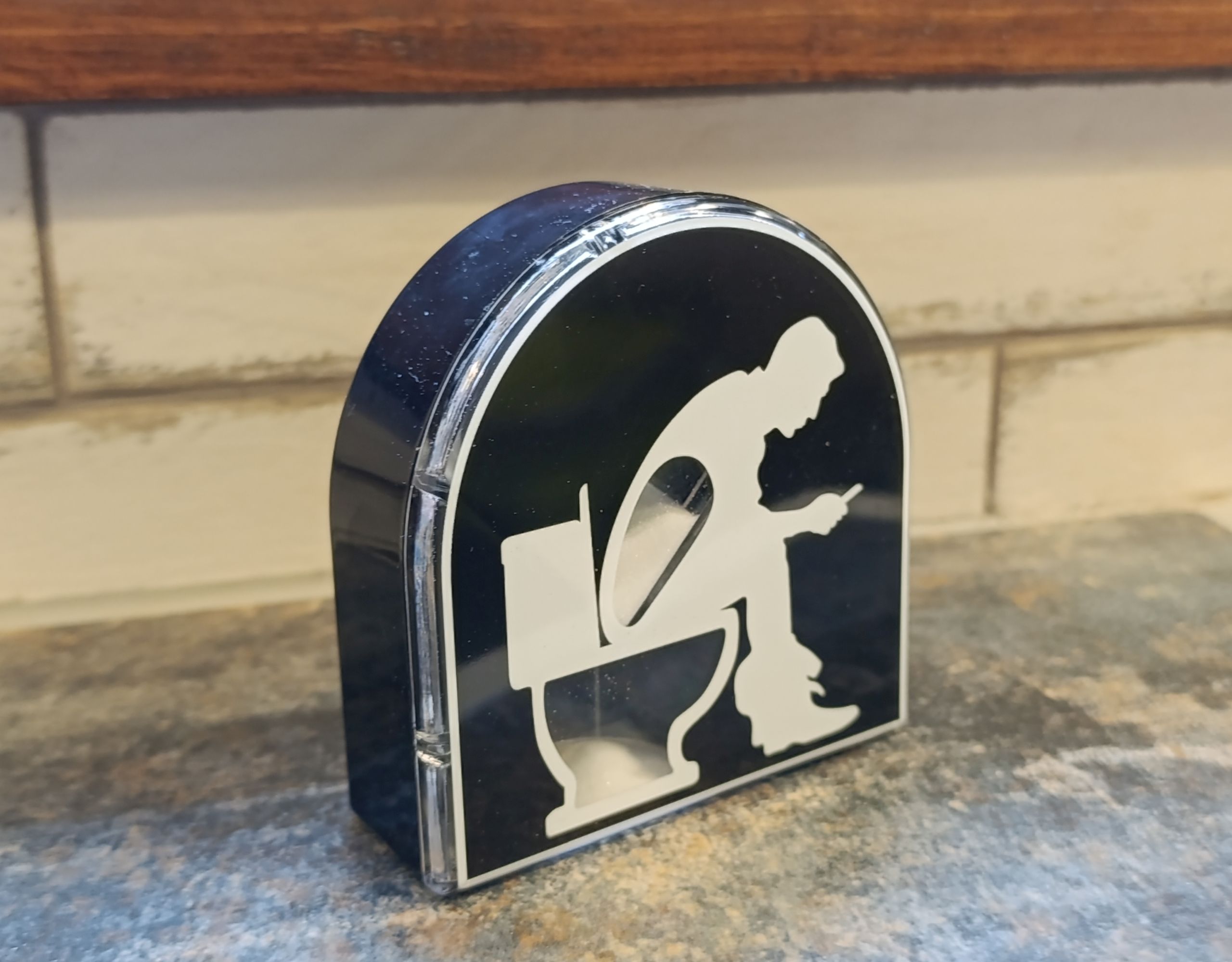 Toilet Timer – przykład użycia w łazience