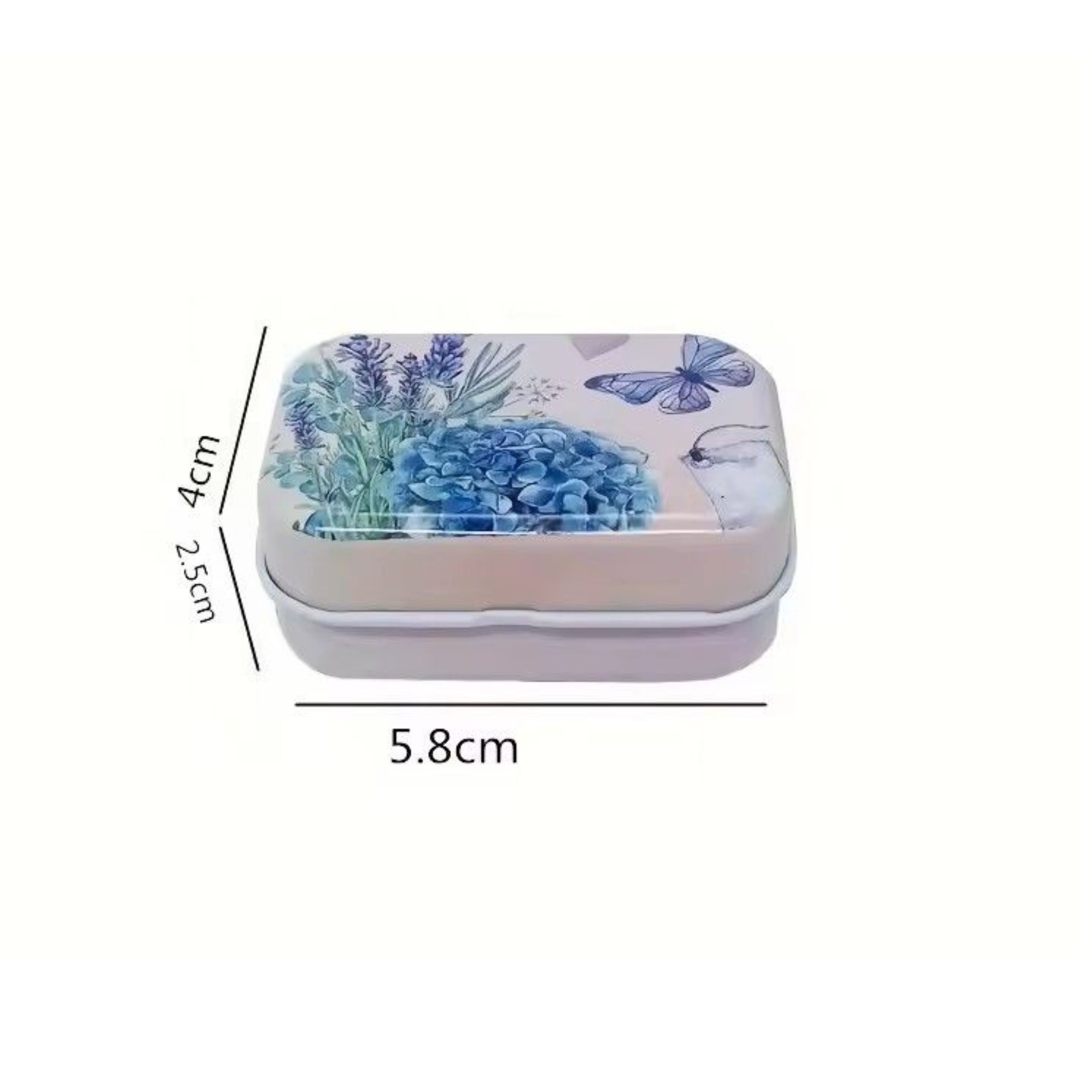 male metalowe pudeleczko na bizuterie wymiary 5,5x4x2,5 cm
