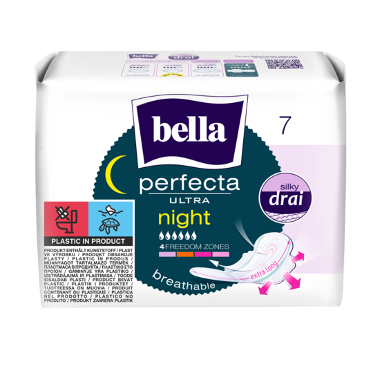 podpaski bella perfecta ultra night extra long 7 szt nocne oddychające 5900516305529