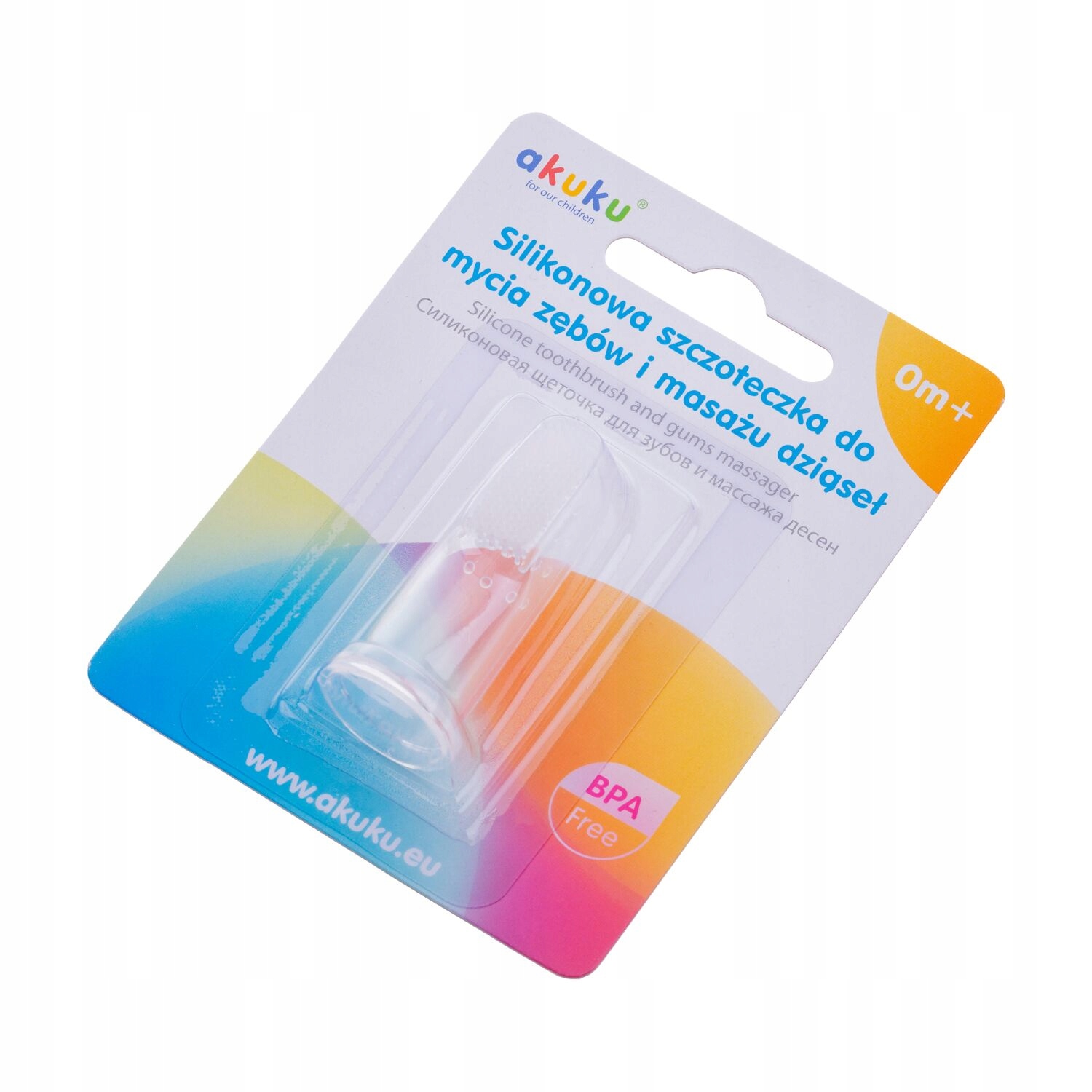 silikonowa szczoteczka niemowlęca do masażu dziąseł czyszczenie pierwszych ząbków zdjęcie produktu