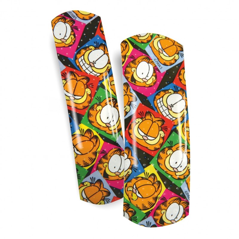 matopat plastry dla dzieci garfield 12 szt 19x76 mm opakowanie