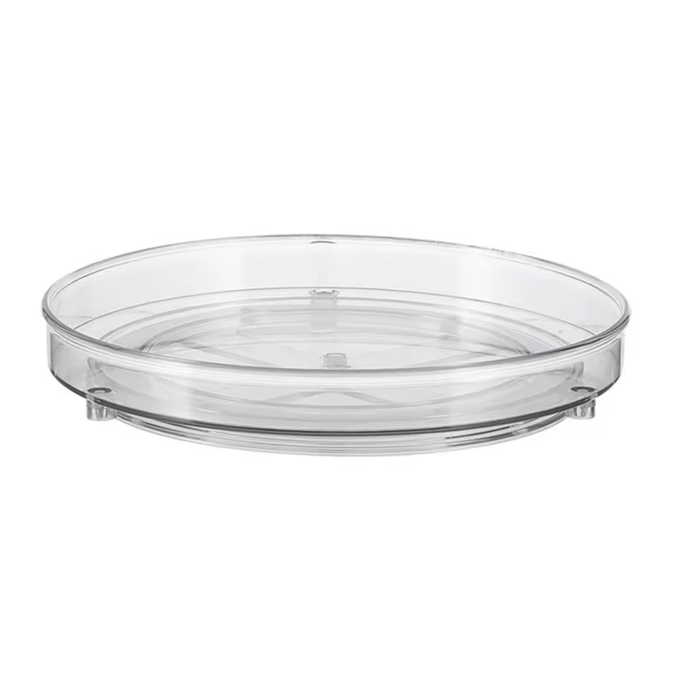 Obrotowa półka taca organizer transparentna 23,5 cm