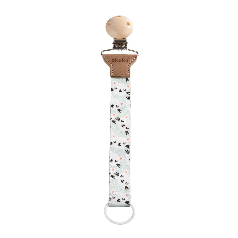 zawieszka do smoczka akuku kotki specyfikacja dlugosc 24 cm