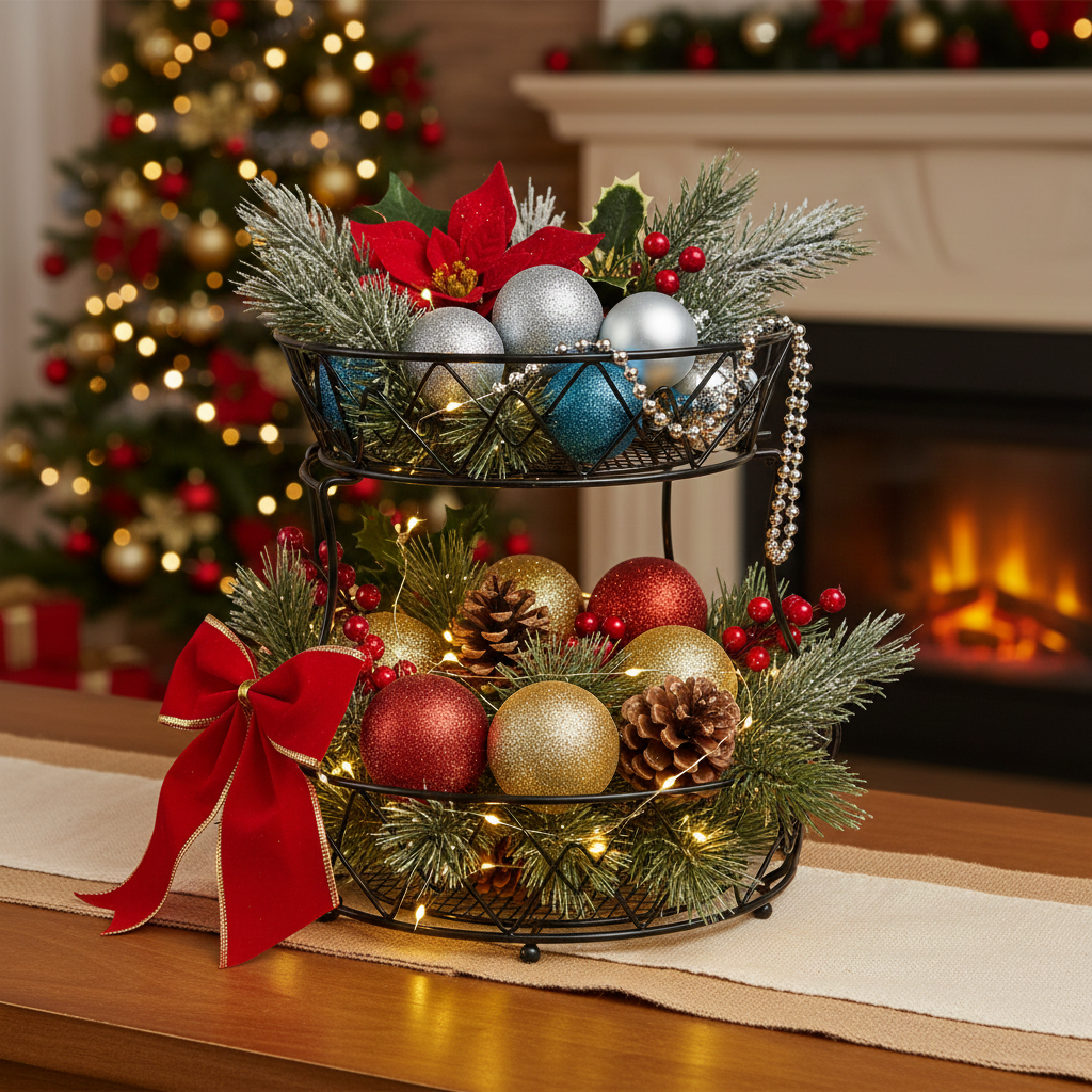 koszyk-na-owoce-dwupoziomowy-styl-loft