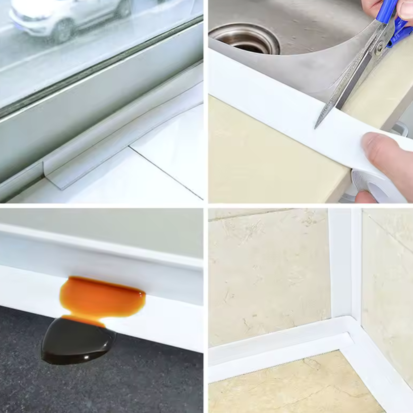 silikonowa tasma uszczelniajaca simplo biala rolka dlugosc 3 2 m szerokosc 21 mm